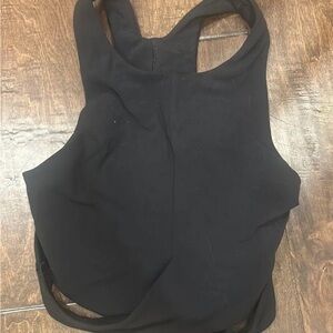 Athleta Black Sleeveless Top